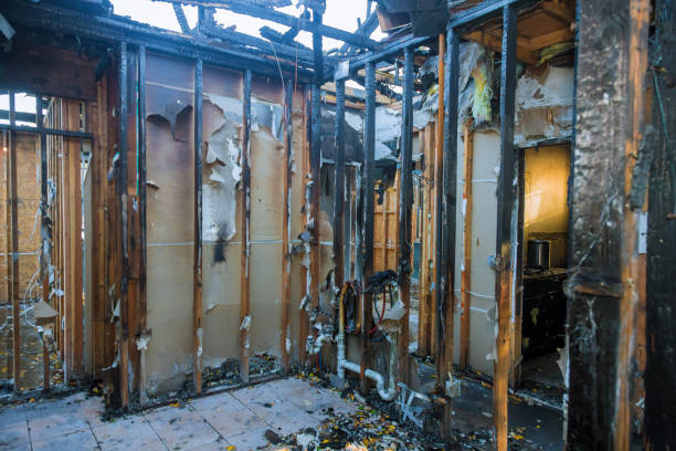 Professional Emergency Fire Cleanup technician working in Pennsburg, PA
